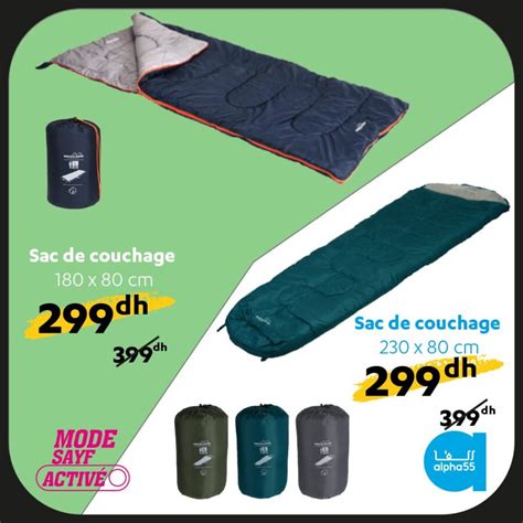 sac de couchage qualité en solde